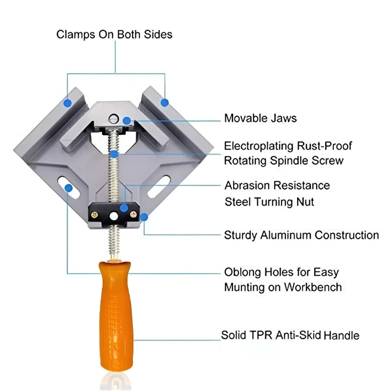 CornerClamp™ - Schluss mit dem Frust über schiefe Kanten!