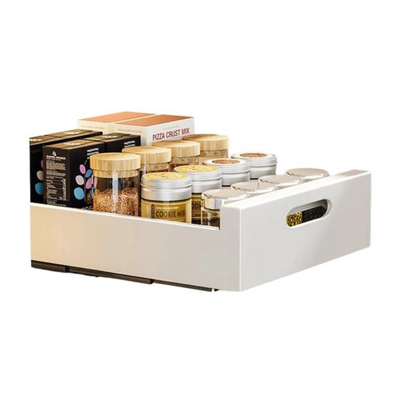 LuxeDraw™ – Verstellbarer Küchenorganizer mit integrierter Schublade