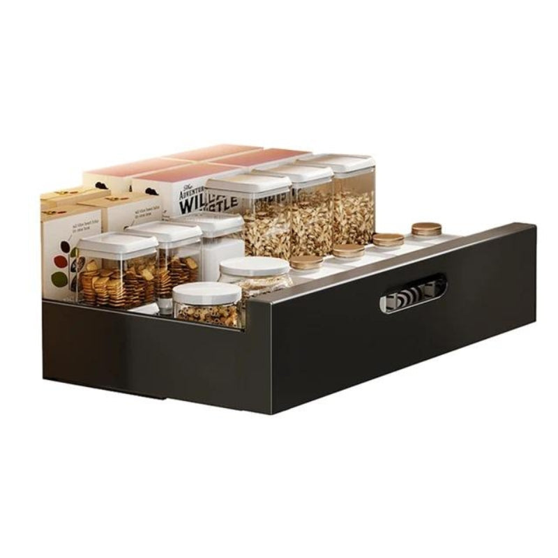 LuxeDraw™ – Verstellbarer Küchenorganizer mit integrierter Schublade