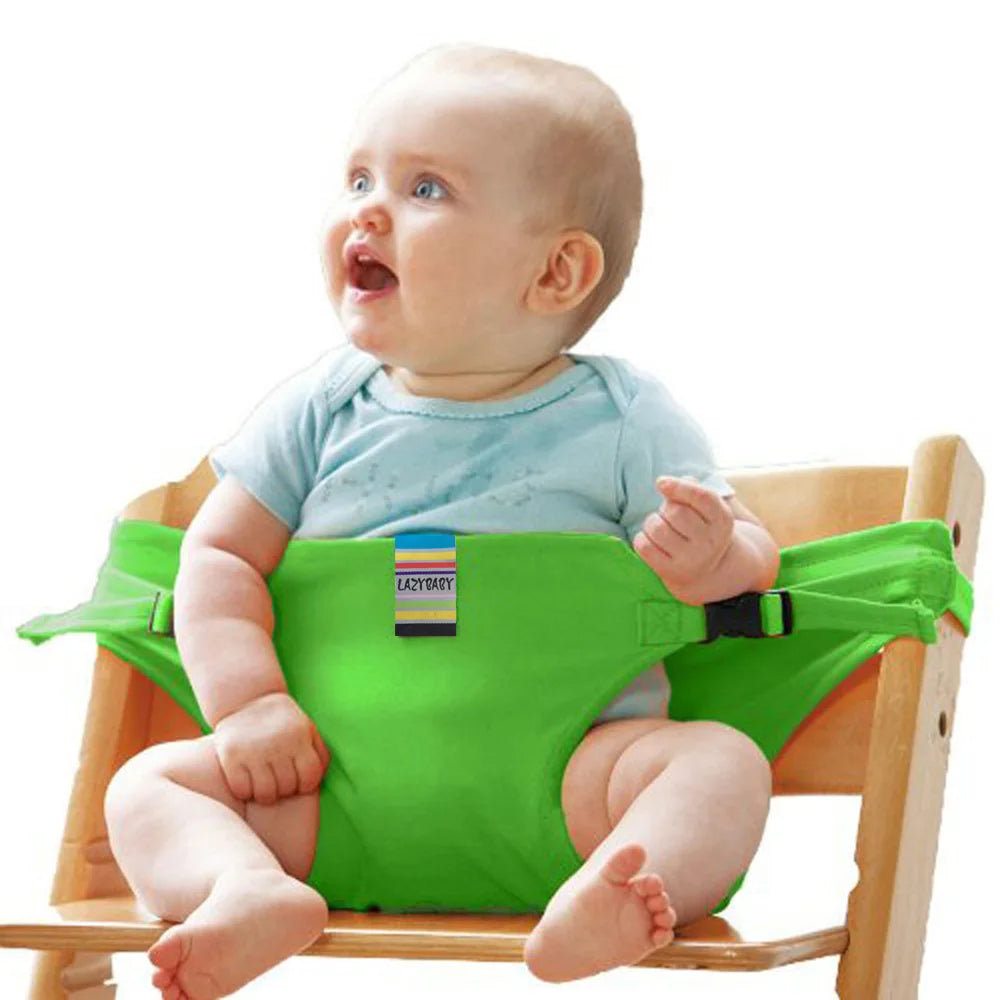 SeatCare™ – Tragbarer Babystuhl-Gurt für sicheres und bequemes Füttern