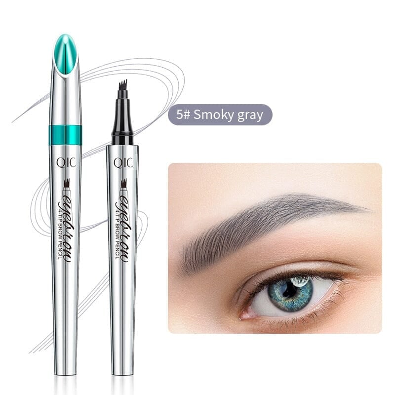 1+1 Gratis | QicPen™ - Microblading-Augenbrauenstift 4-fach-Tattoo-Pencil