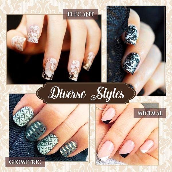 DreamyDip™ - Nail Art Gelee-Stempel (3 Stk)