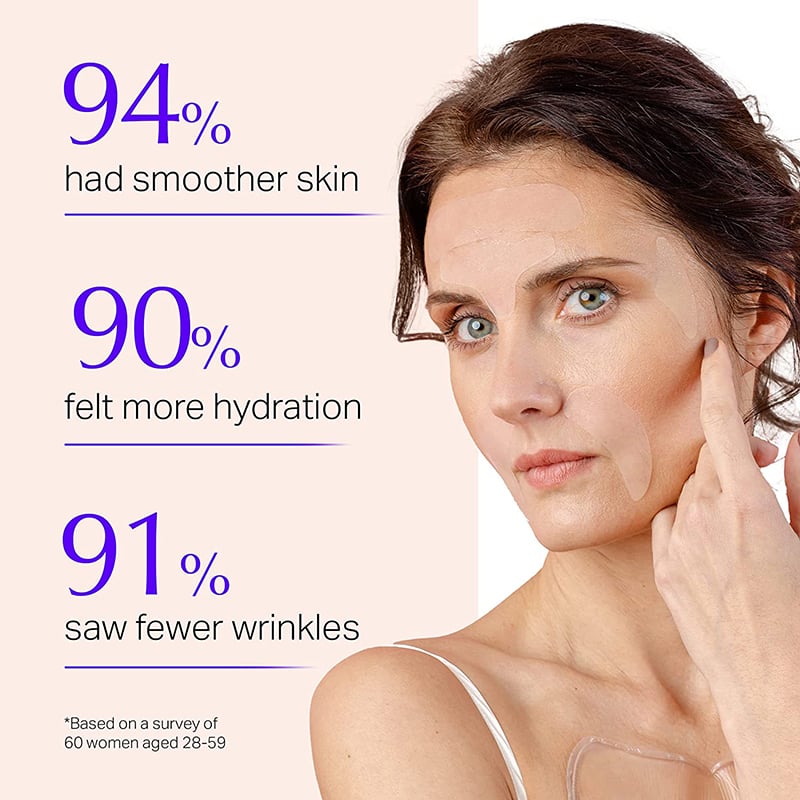 SilkSmoother™ – Silikonpflaster für die Nacht für faltenfreie Haut