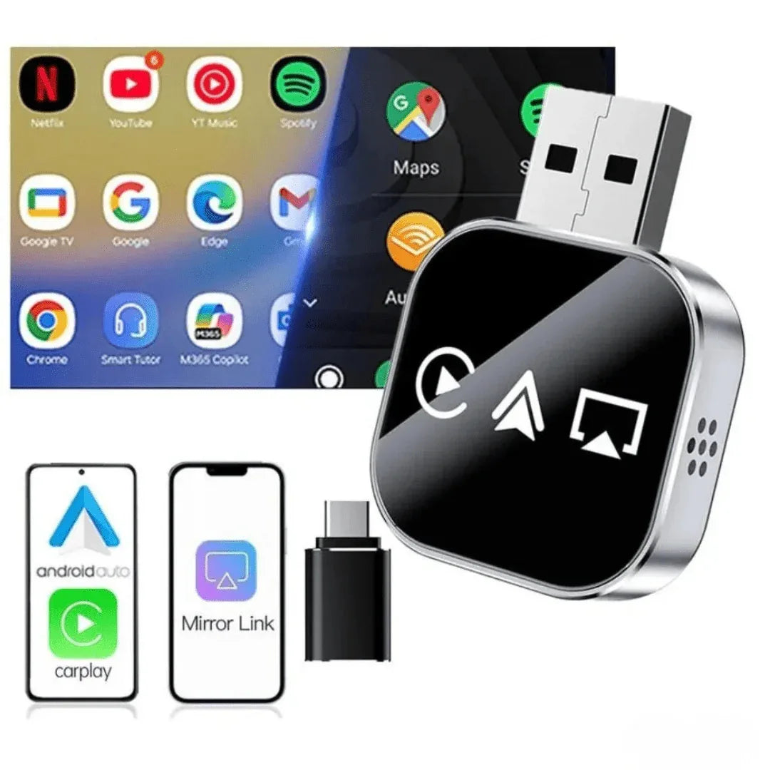 Adaptateur CarPlay et Android Auto sans fil | RONDOR - Rondor