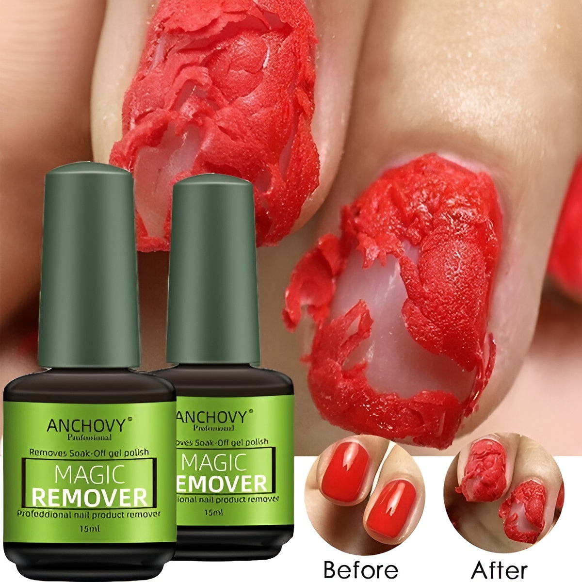1+1 Free | NailMagic™ – Schneller und schonender Nagellackentferner