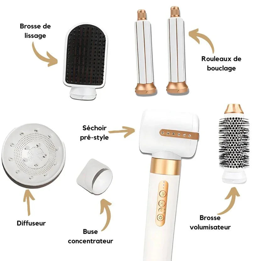 Air Styler 7 en 1 - Style7X® - Rondor