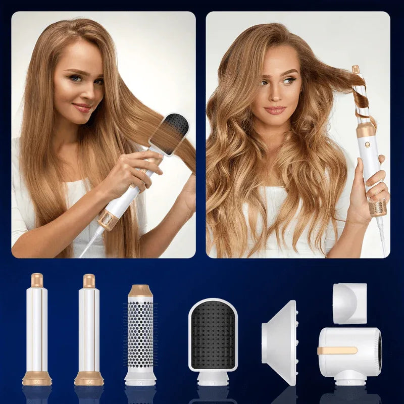 AirFusion - Sèche - cheveux sans balais avec bigoudi automatique - Rondor