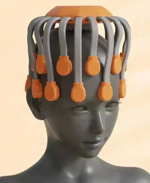 Appareil de Massage du Cuir Chevelu – Relaxation Instantanée, Lumière Rouge et Stimulation Capillaire - Rondor