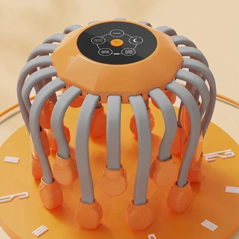 Appareil de Massage du Cuir Chevelu – Relaxation Instantanée, Lumière Rouge et Stimulation Capillaire - Rondor
