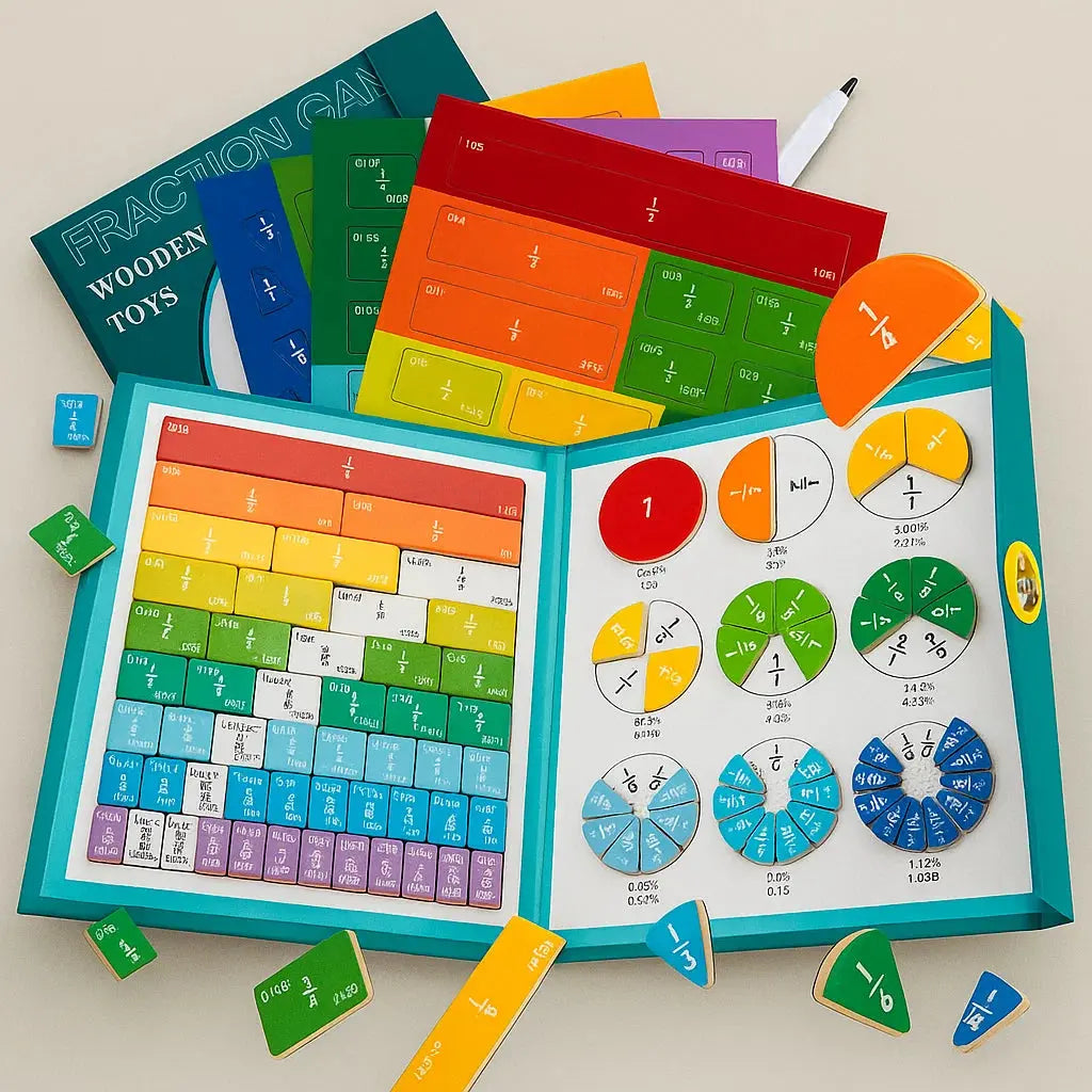 MagneMathFun™ – Magnetische Bruchrechensteine