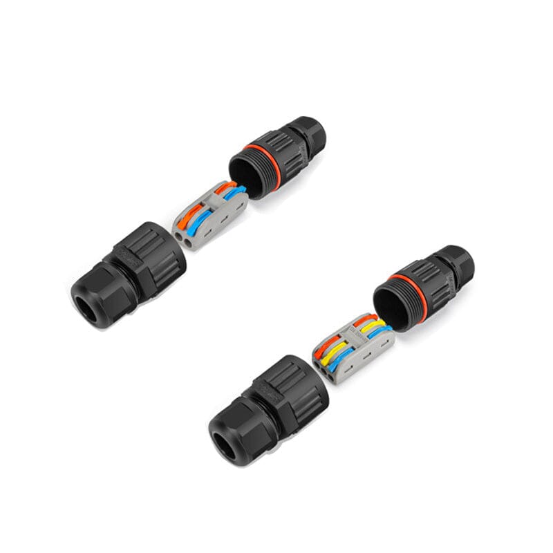Wasserdichter Kabelverbinder Kunststoff | 0,08–4 mm² Querschnitt, Steckbar | Schützt Außenkabel vor Feuchtigkeit und Kurzschluss 16