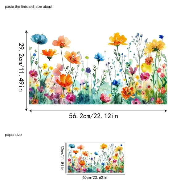 1+1 Gratis | FlowerSticky - Fenstersticker