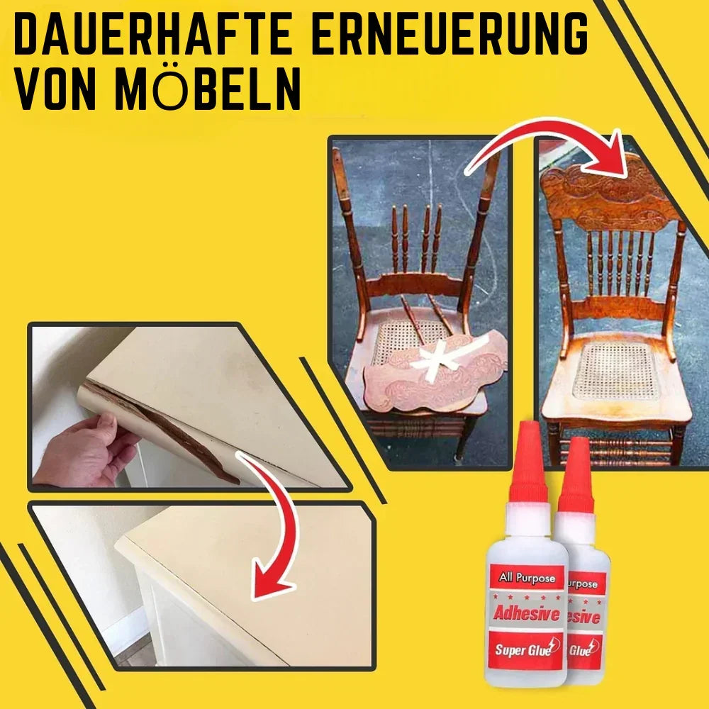 Sekundenkleber schnelltrocknend präzise mit feiner Applikationsspitze