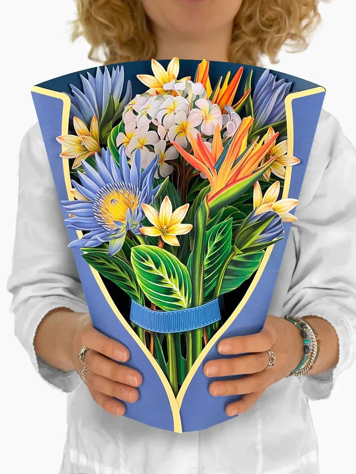 BlossomCard™ – Pop-up-Blumensträuße aus Papier