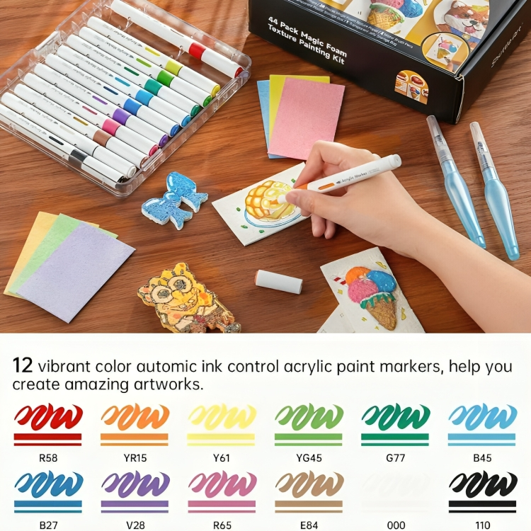 PuffPainter™ – Puffy Paint Art Kit für Kinder
