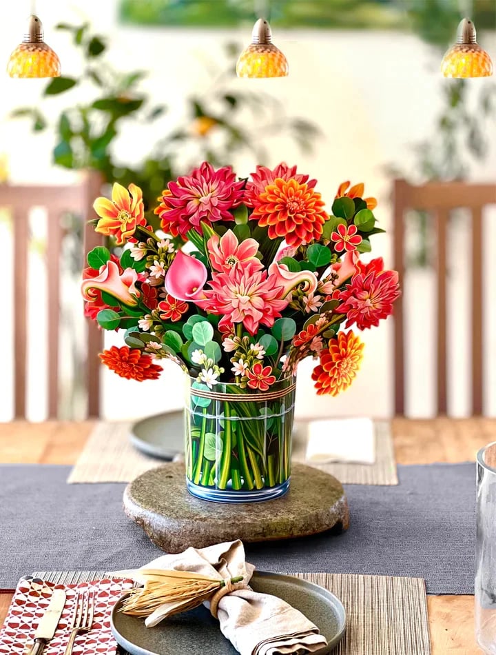 BlossomCard™ – Pop-up-Blumensträuße aus Papier