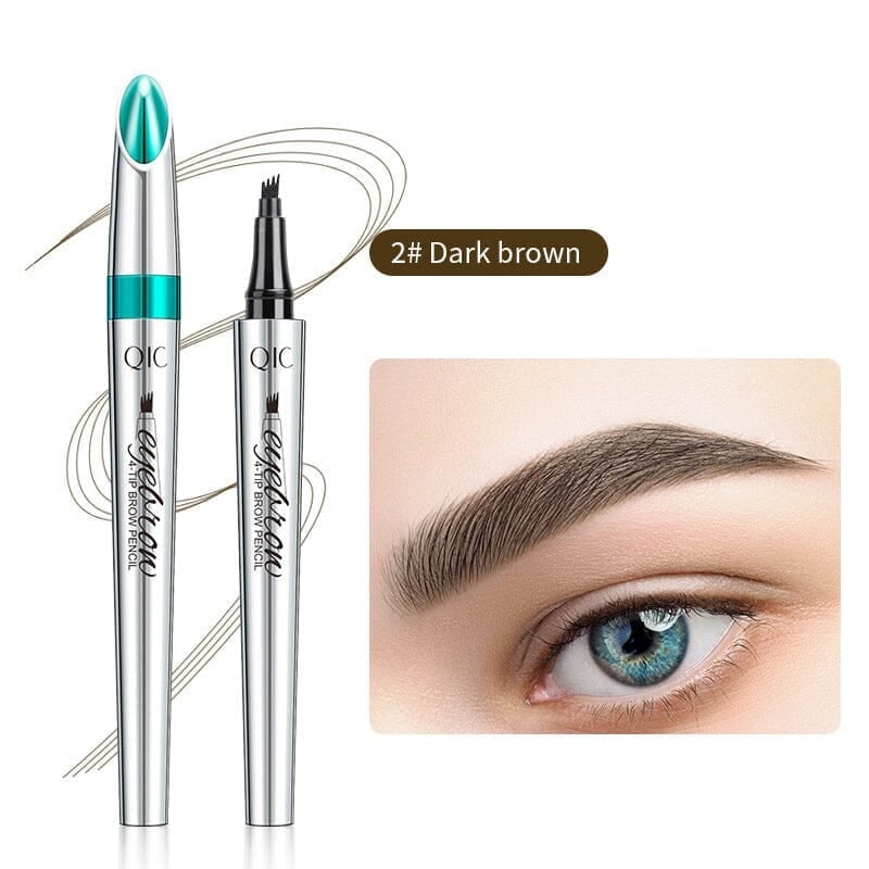 1+1 Gratis | QicPen™ - Microblading-Augenbrauenstift 4-fach-Tattoo-Pencil