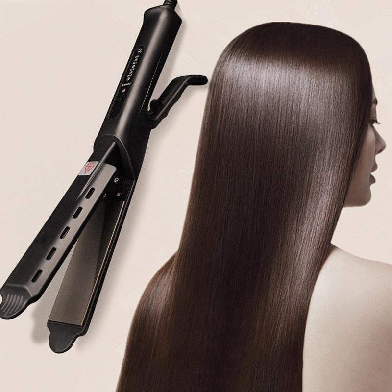 IronGlammer™ – 3-in-1-Haarglätter mit Keramik-Stylingbürste