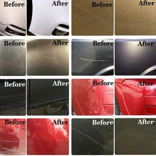 Kratzer Reparatur Wachs 20 ml | 2er Set für alle Lackfarben | Kratzer kaschieren & Lack auffrischen ohne Werkstatt 4
