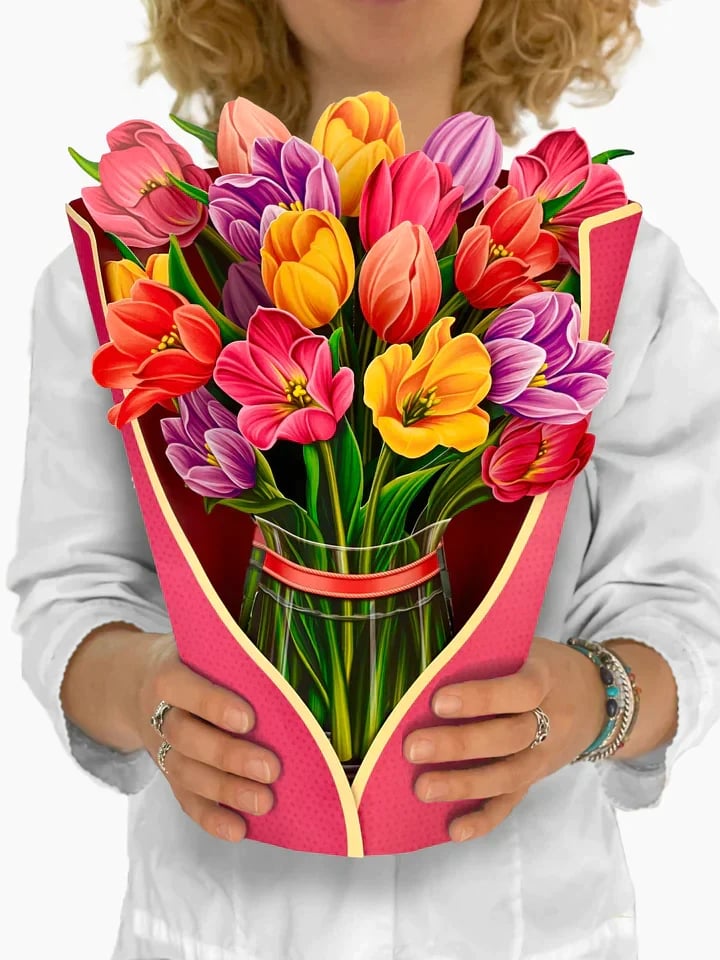 BlossomCard™ – Pop-up-Blumensträuße aus Papier