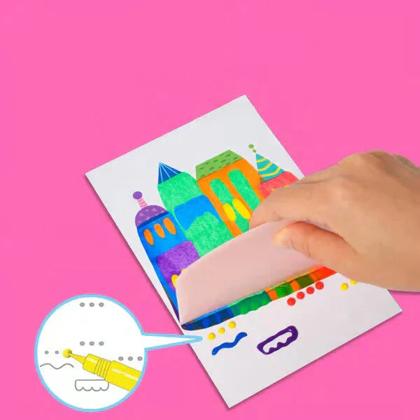 BuddyArt™ – Kreatives Schabemalkasten-Set