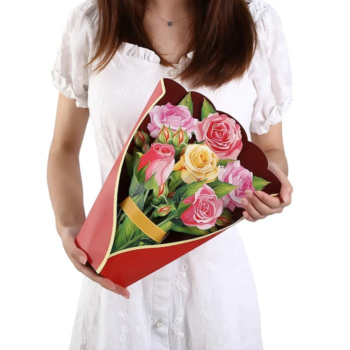 BlossomCard™ – Pop-up-Blumensträuße aus Papier