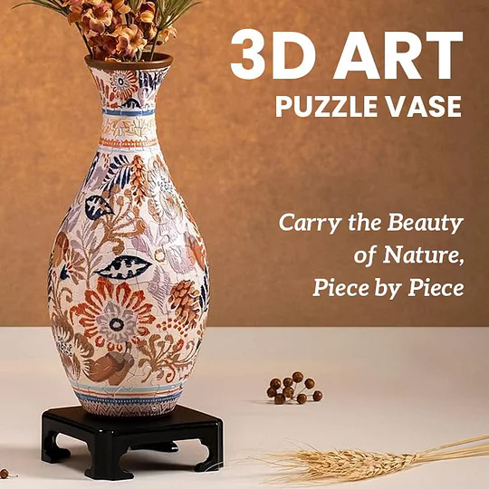 VaseRoyal™ – 3D-Puzzle-Blumenvase