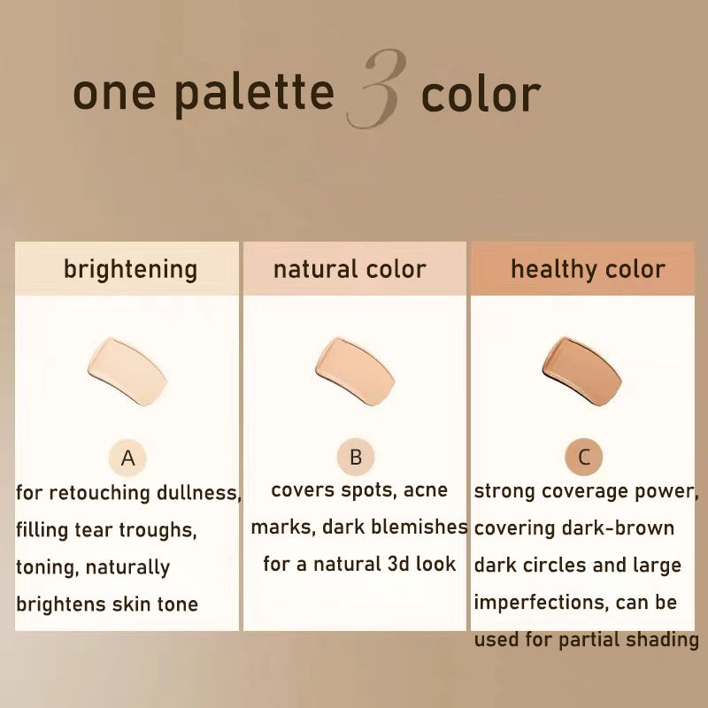 Tricolor™ – 3-in-1 Abdeckstift Palette