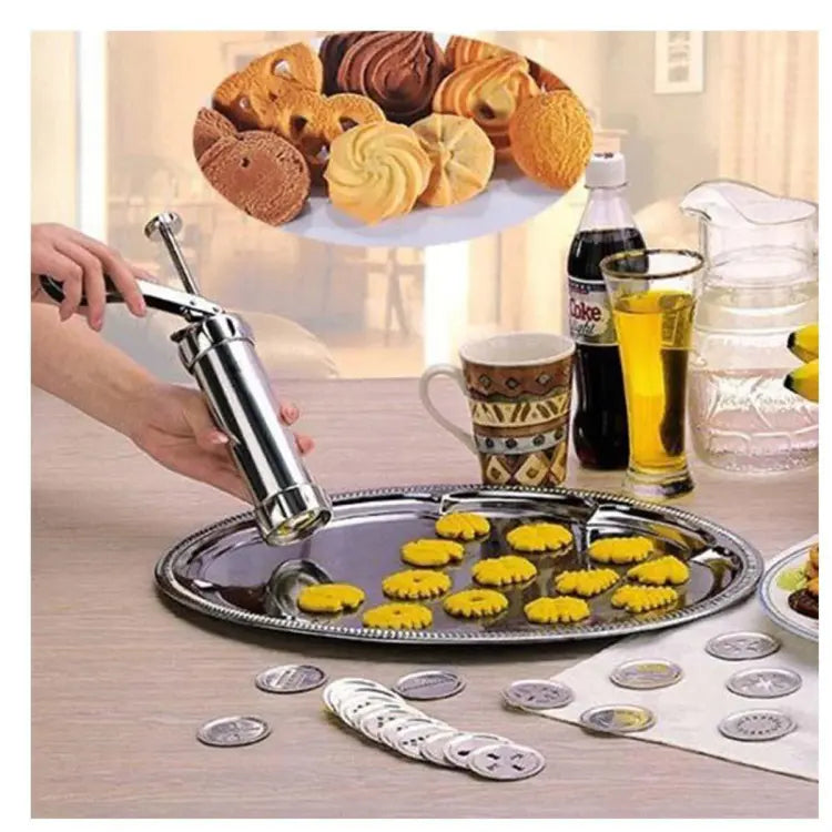 ProBaker™ – Edelstahl-Kekspresse-Set