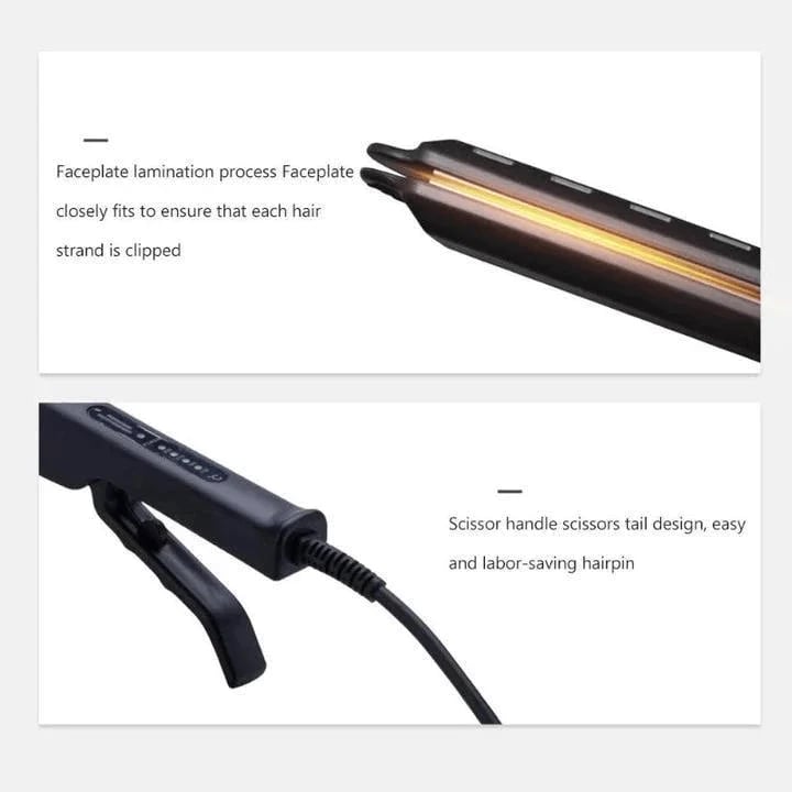 IronGlammer™ – 3-in-1-Haarglätter mit Keramik-Stylingbürste