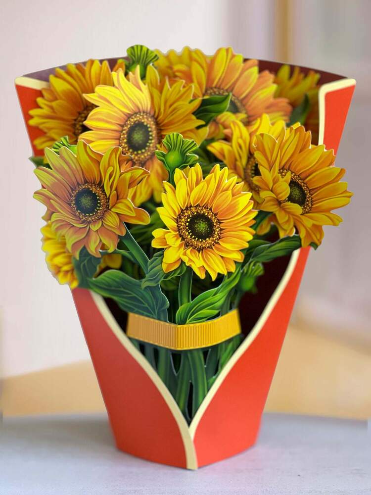 BlossomCard™ – Pop-up-Blumensträuße aus Papier