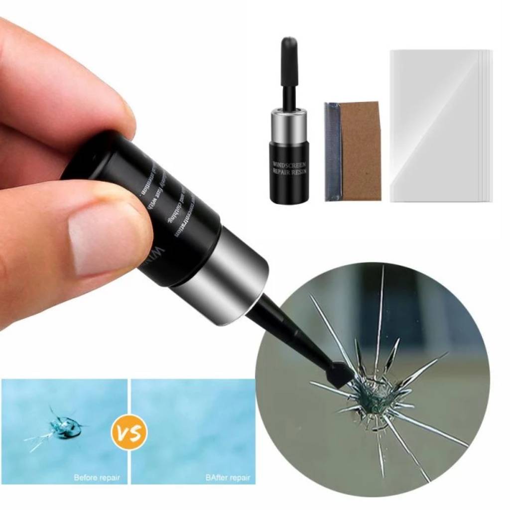 1+1 Gratis | GlassFix™ - Nano-Flüssigkeit für die Windschutzscheibe