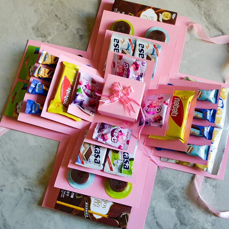 ExplosionBox™ – Personalisierte Geschenkbox für besondere Anlässe