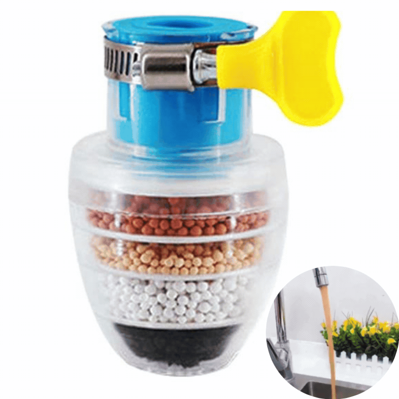 PureWater™ - Der ultimative 5-Schicht-Wasserfilter für Ihren Wasserhahn
