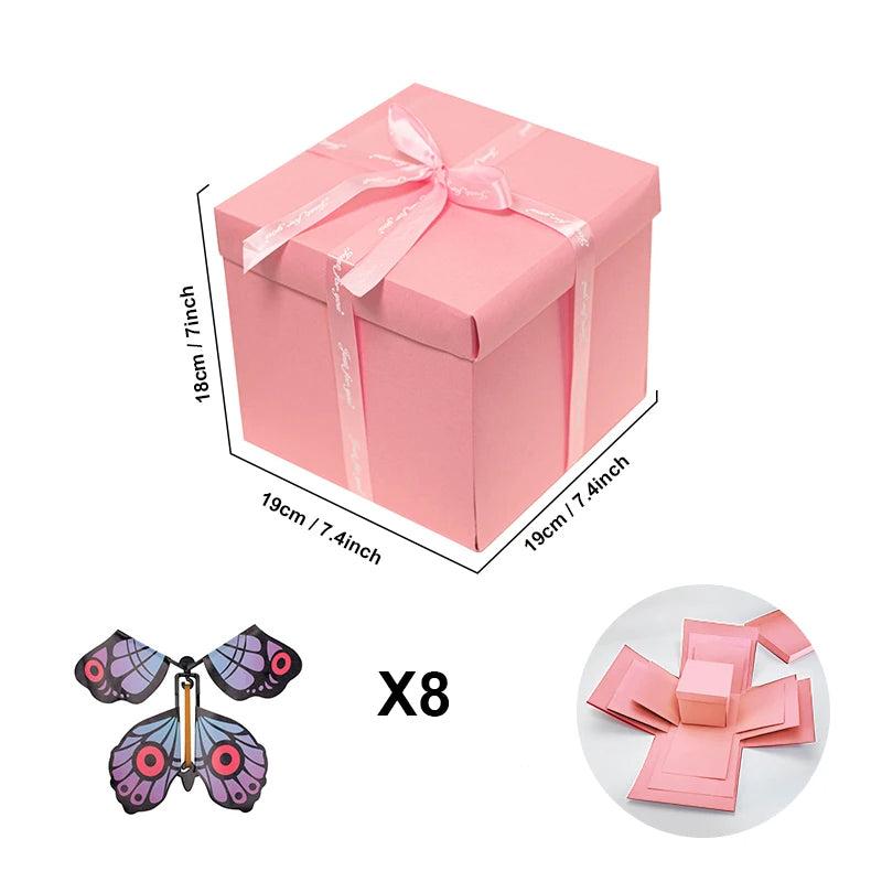 ExplosionBox™ – Personalisierte Geschenkbox für besondere Anlässe