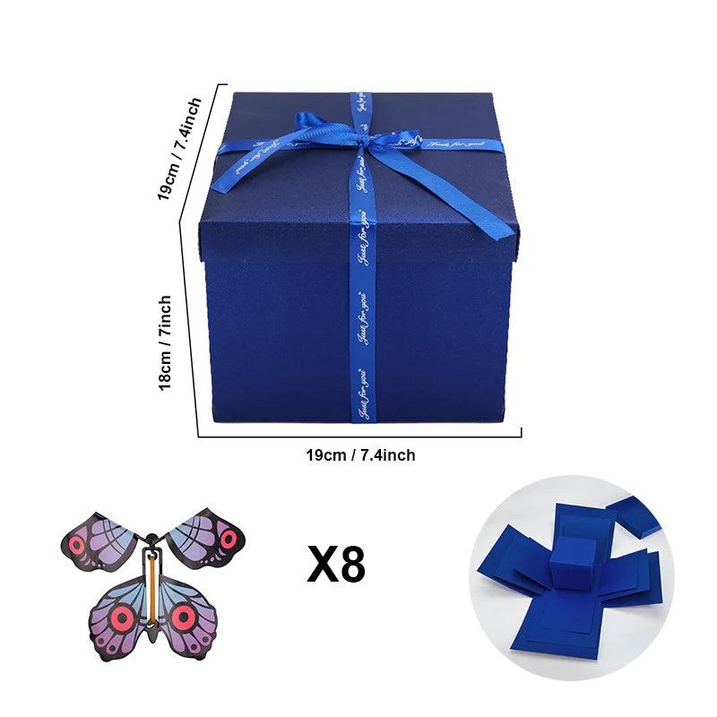ExplosionBox™ – Personalisierte Geschenkbox für besondere Anlässe