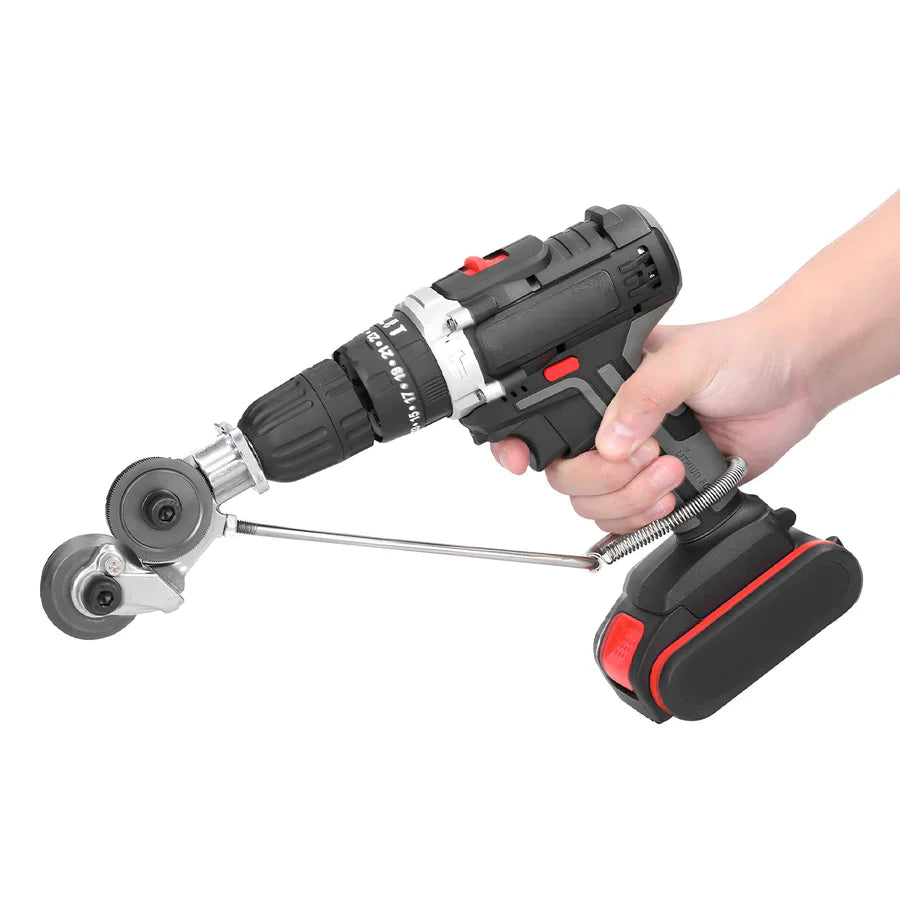 DrillCut™ - Elektrische Bohrerblechschere