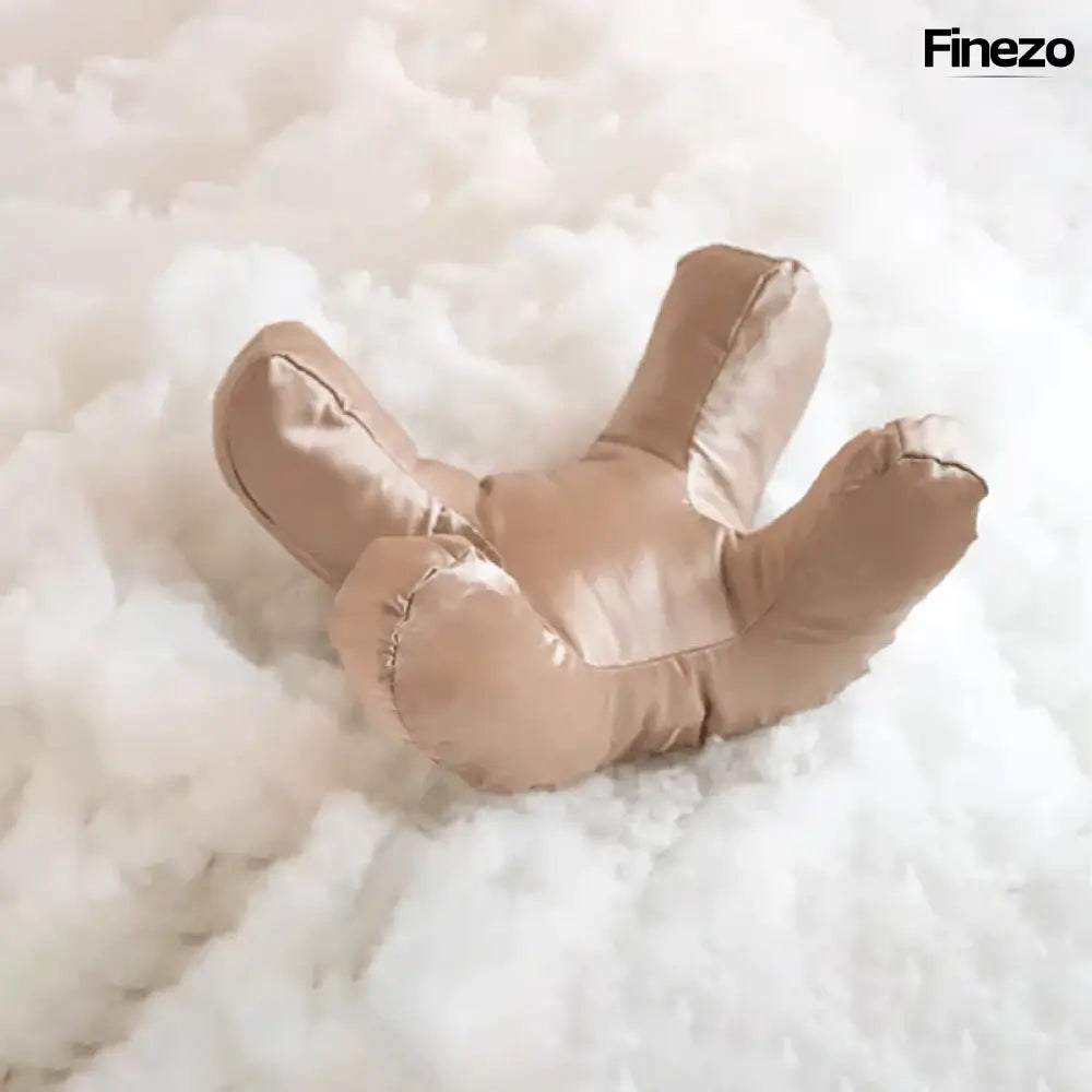 ErgoSnooze™ – Nackenstütze aus Memory-Schaum mit Satinbezug