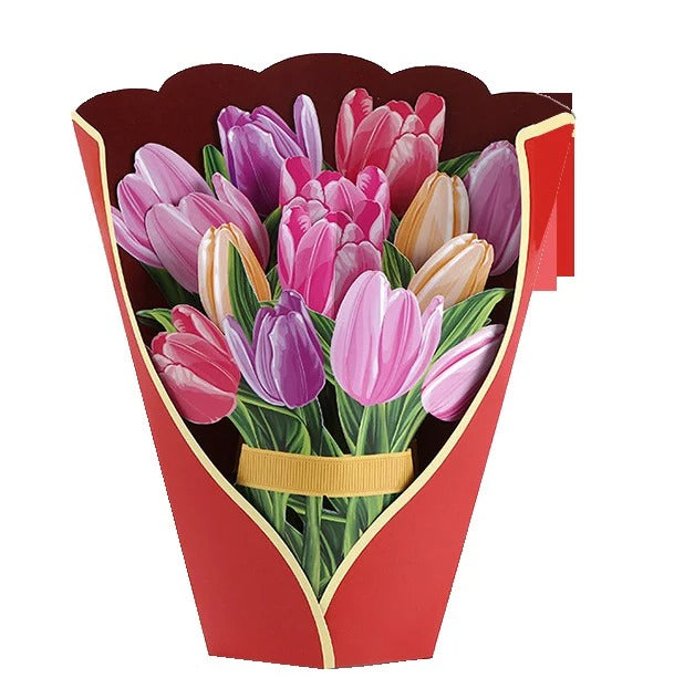 BlossomCard™ – Pop-up-Blumensträuße aus Papier