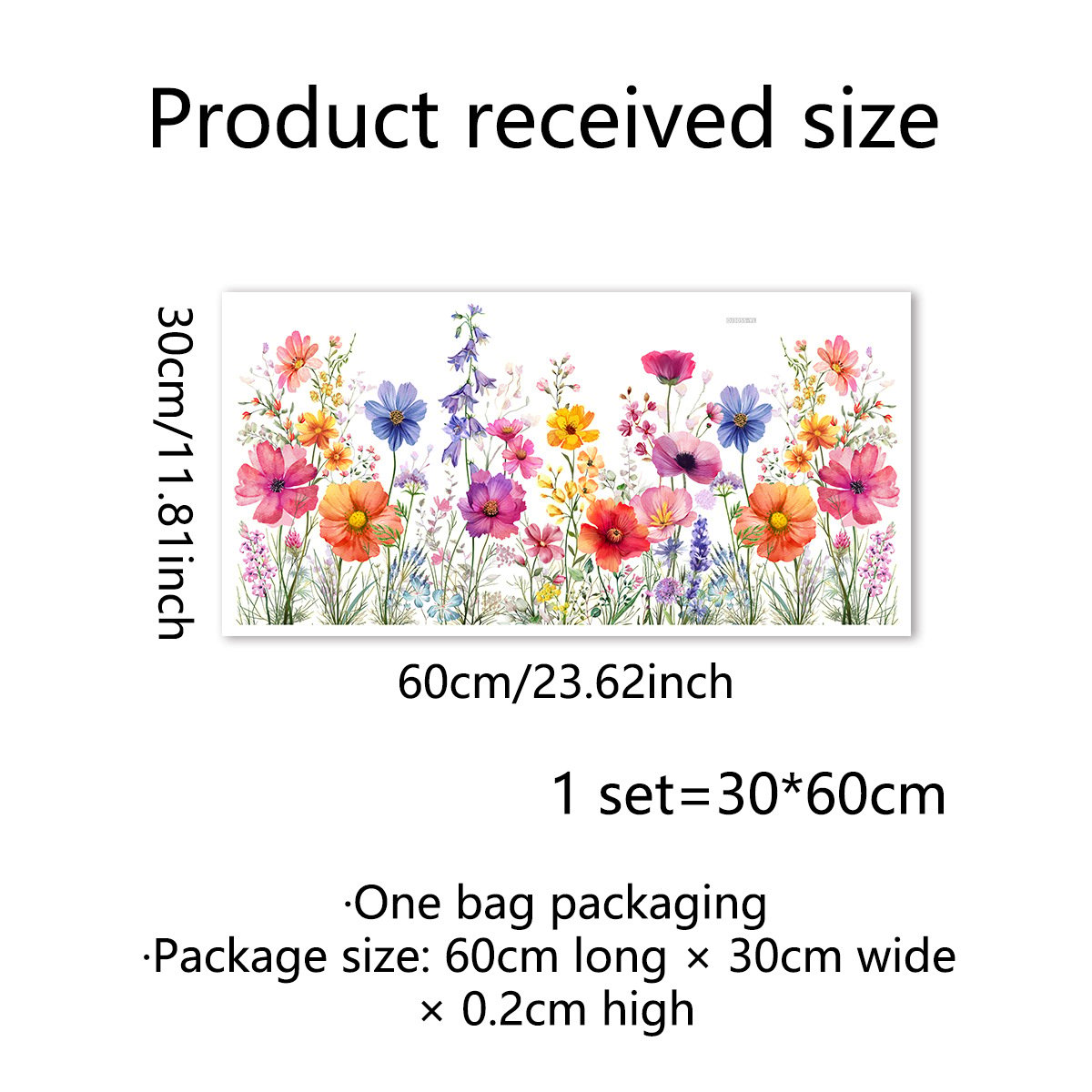 1+1 Gratis | FlowerSticky - Fenstersticker