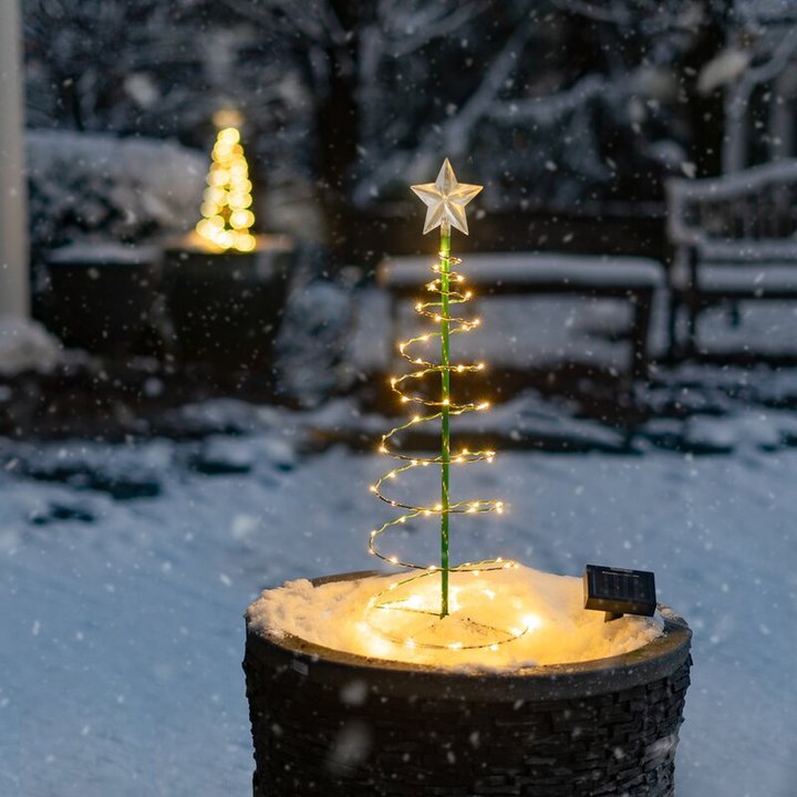 TreeDeco™ – Solar LED-Weihnachtsbaumbeleuchtung
