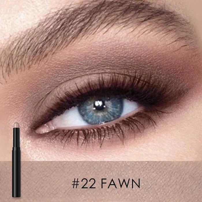 2-in-1 Lidschatten Eyeliner Stift für Damen | Wasserfest & Wischfest | Hypoallergen, Aufbaubar, Kein Primer nötig 22