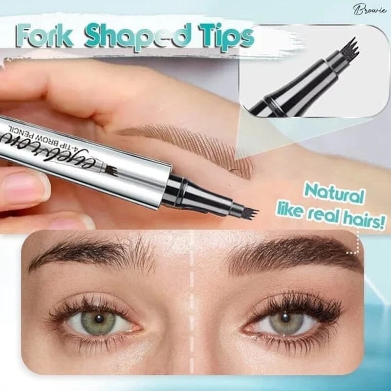 1+1 Gratis | QicPen - Microblading-Augenbrauenstift 4-fach-Tattoo-Pencil