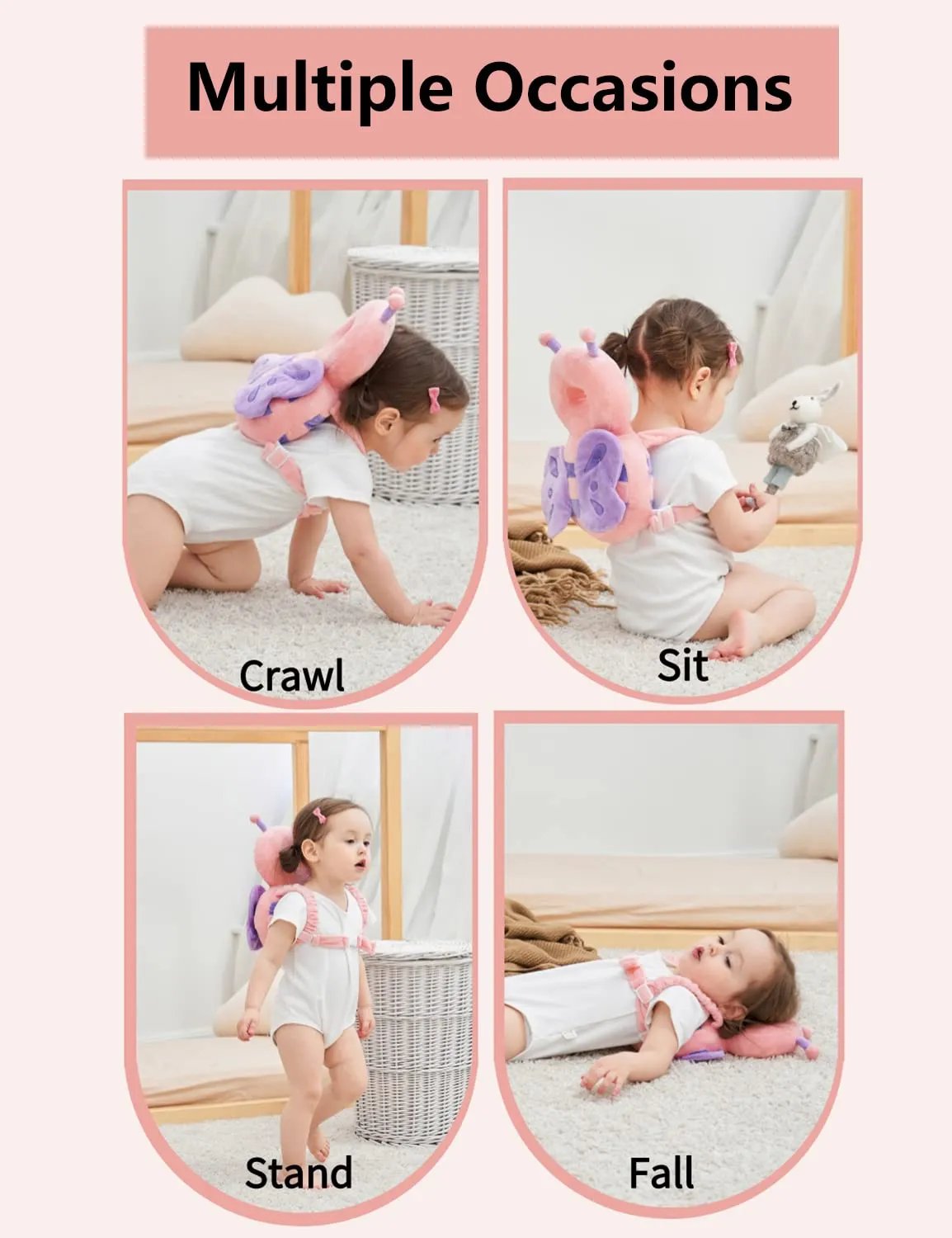 SafeBaby™ - Baby-Kopfschutz-Rucksack