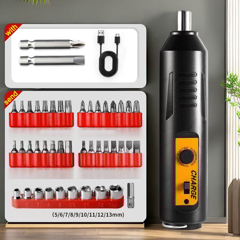 PortaScrewer™ – Wiederaufladbarer elektrischer Schraubendreher-Set