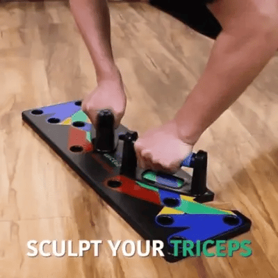 PushSystem™ – 9-in-1-Liegestützbrett-System für Ganzkörpertraining