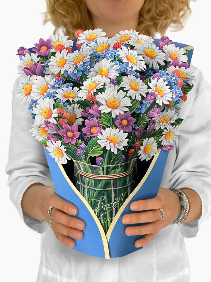 BlossomCard™ – Pop-up-Blumensträuße aus Papier
