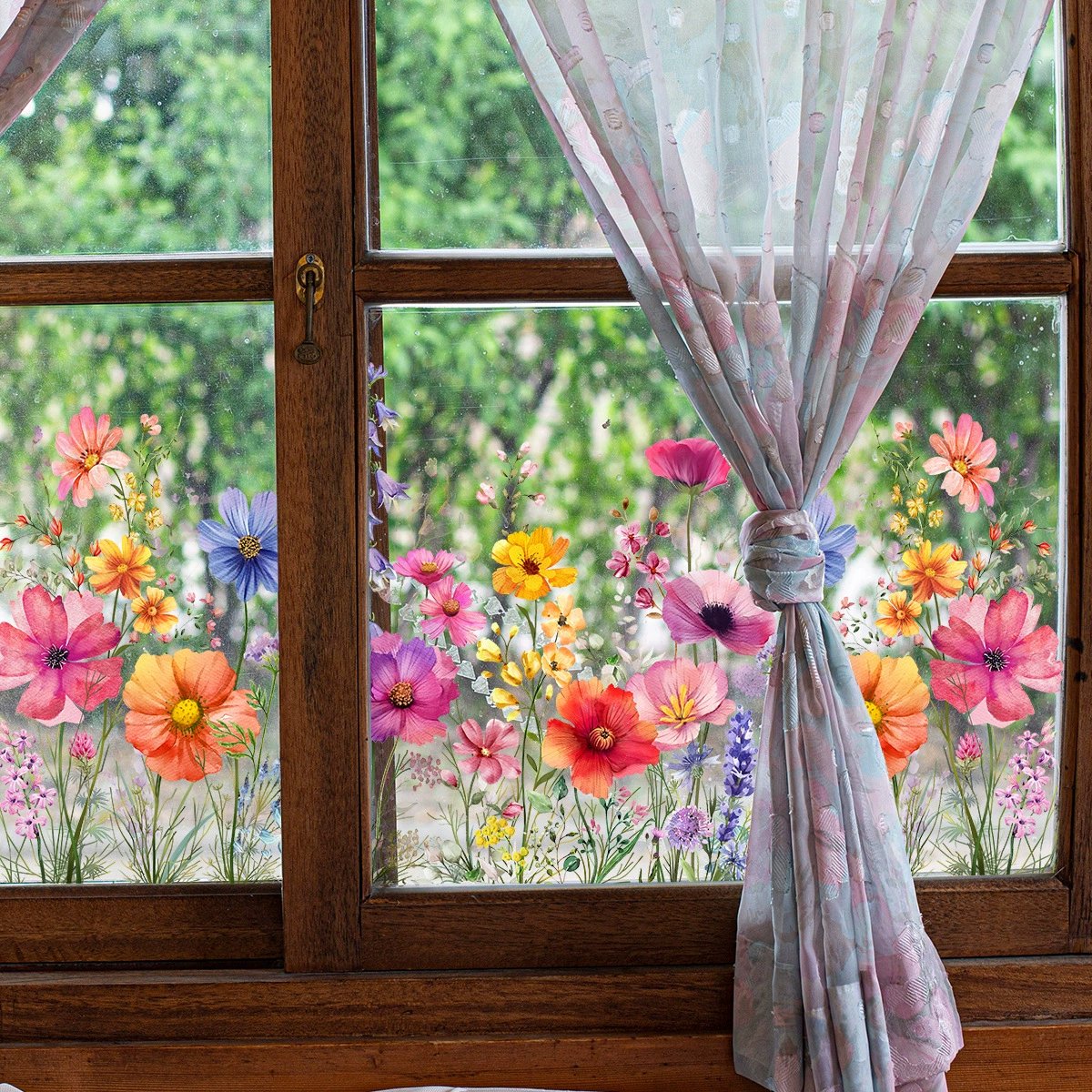 1+1 Gratis | FlowerSticky™ - Fenstersticker