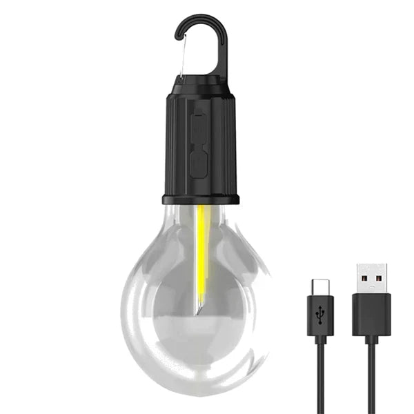 LED Notlicht mit Akku | Tragbare Beleuchtung für Stromausfälle | USB-C Ladung, wasserdicht, bis zu 10 Stunden Laufzeit 1