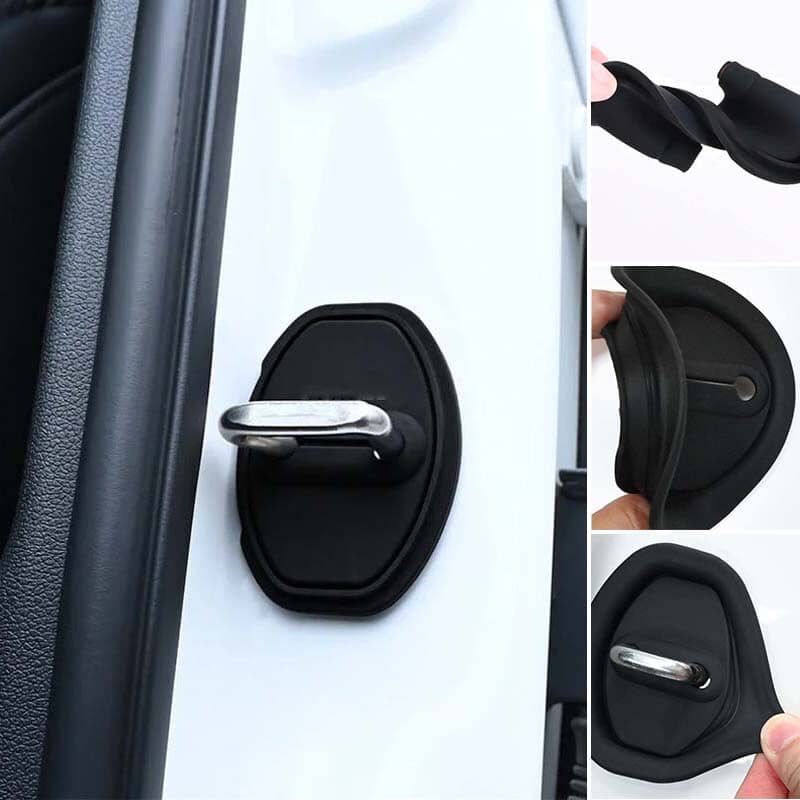 GuardLatch™ – Hochwertige Silikonabdeckungen für Autotürschlösser zum Schutz vor Lärm und Rost